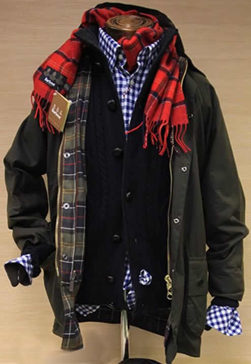 Barbour brand clothes