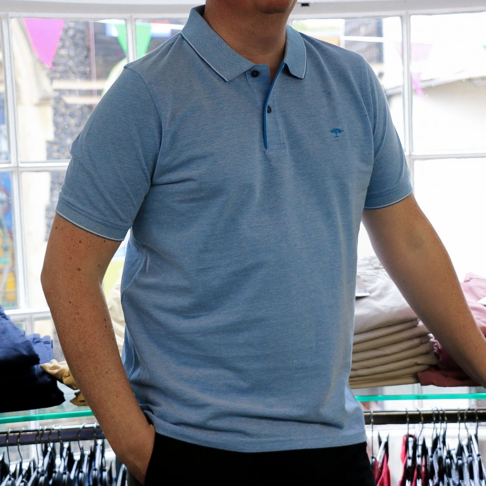 Fynch Hatton Supersoft Cotton Polo Shirt - Various Colours - Image 5