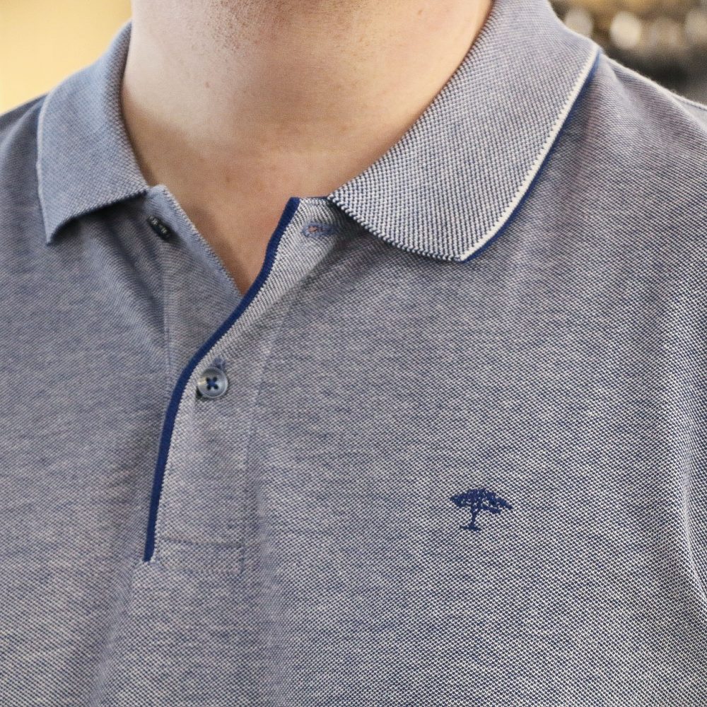 Fynch Hatton Supersoft Cotton Polo Shirt - Various Colours - Image 2