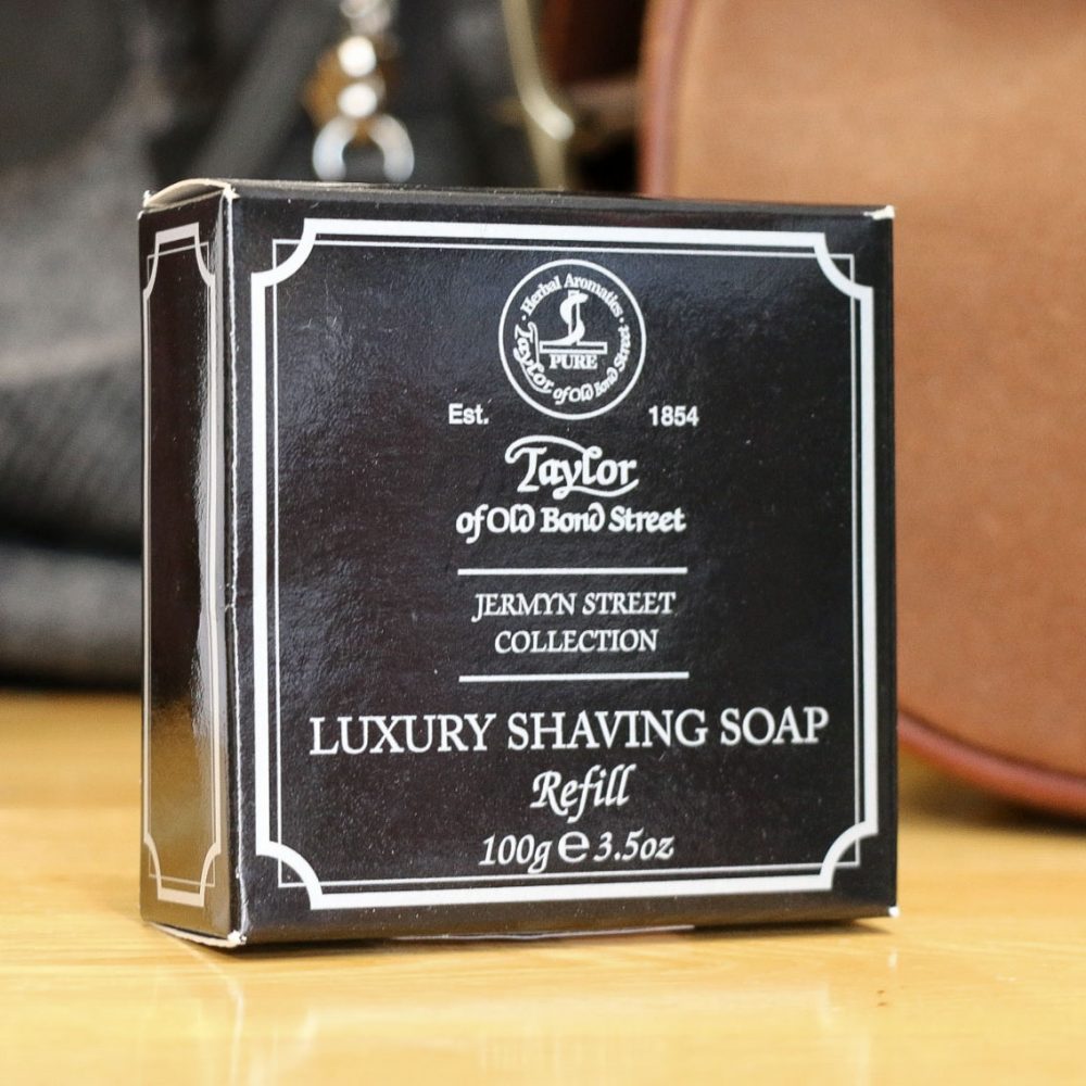 Taylor of Old Bond Street Luxury Shaving Soap Refill - Jeremy Street Collection