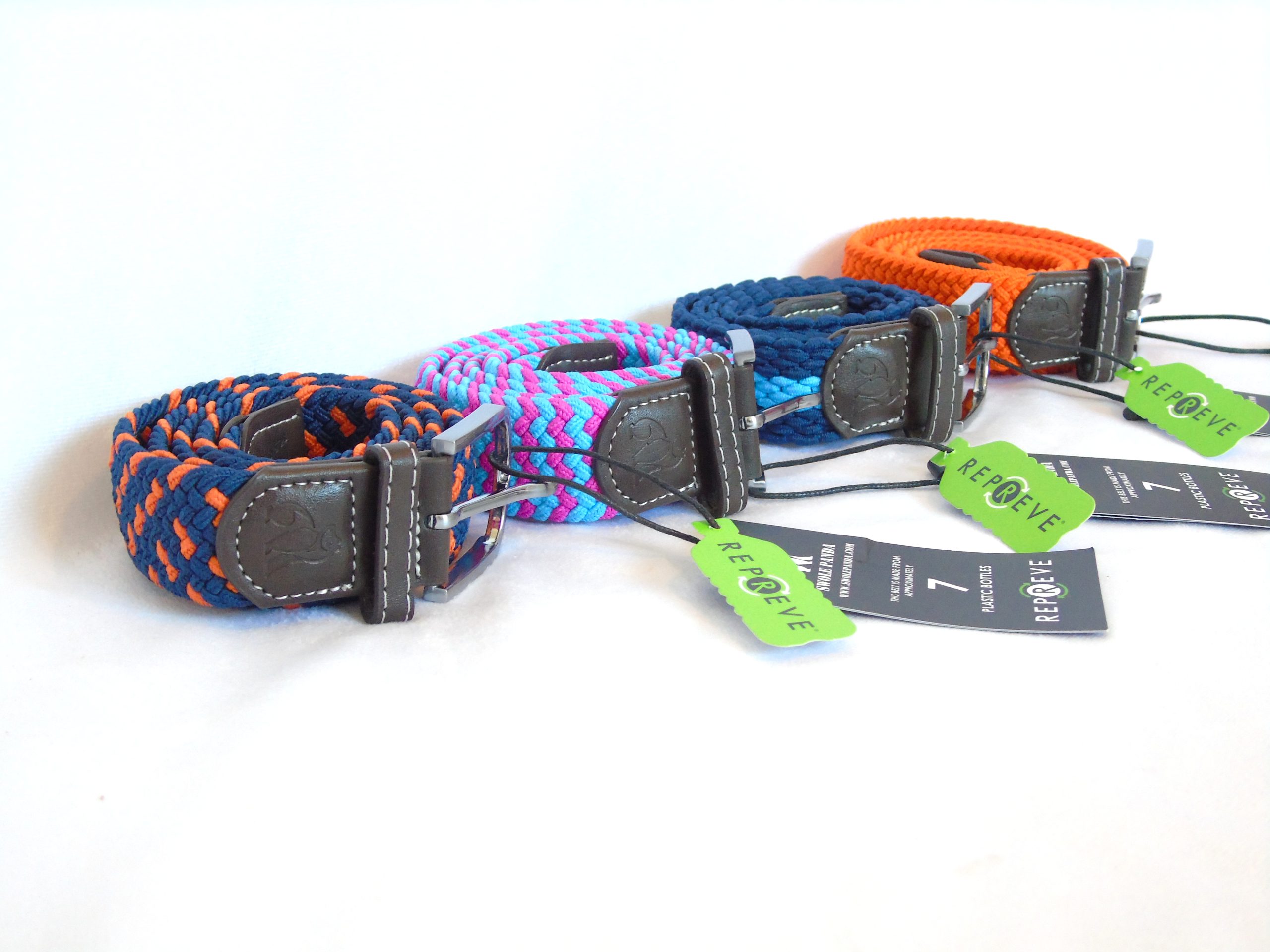 Woven Belts Made From 7 Recycled Plastic Bottles