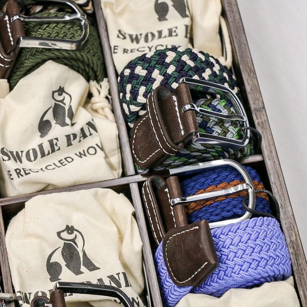 Swole Panda Recycled Woven Belt