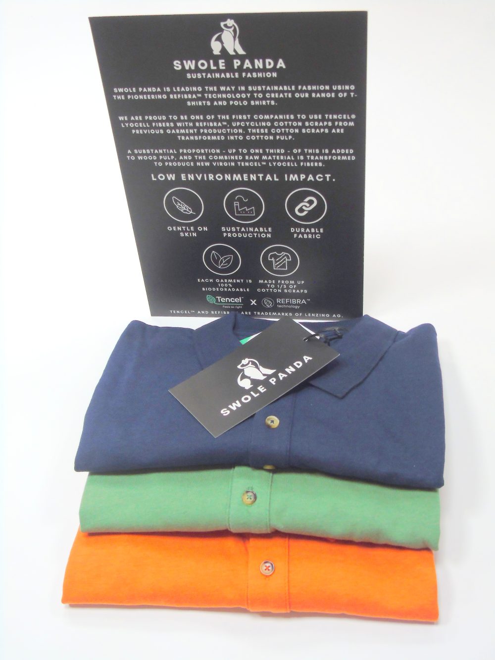 Swole Panda Polo Shirt - Image 2